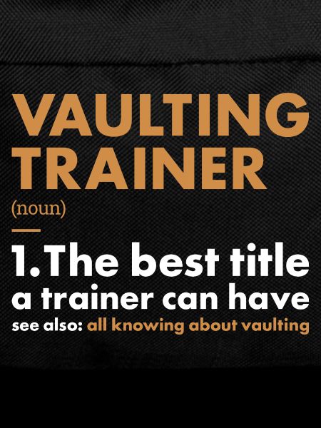 Vaulter Trainer Definition Vaulting