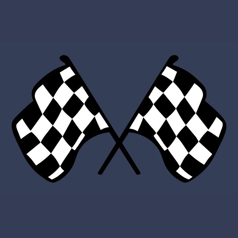 Chequered Racing Flags