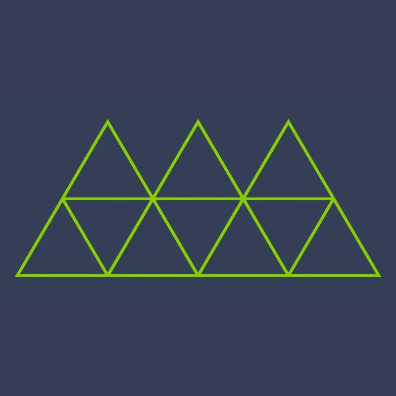 Geometry triangle Outlines AllroundDesigns