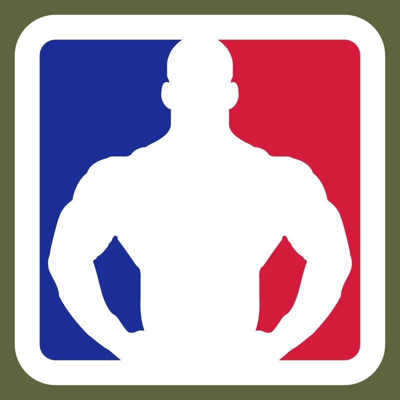 Bodybuilder Sport Logo Design