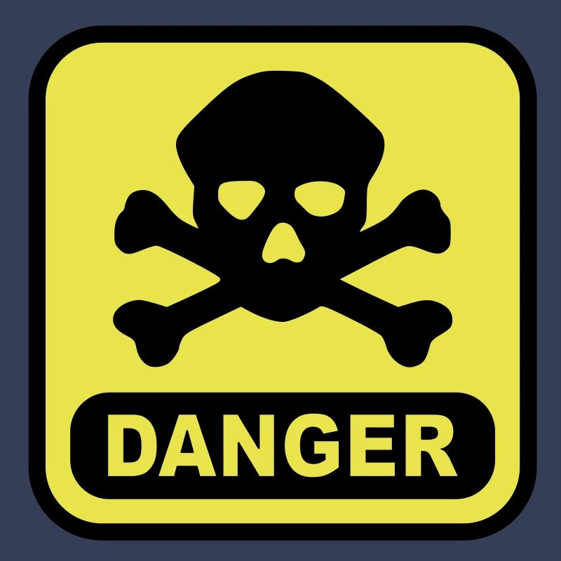Danger skull