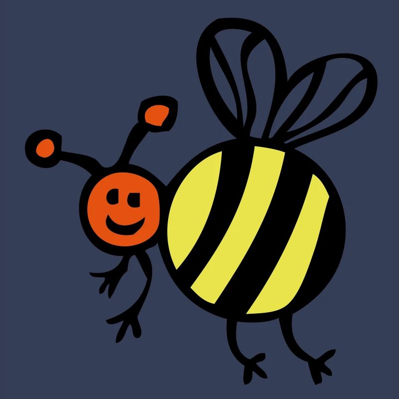 bee bee biene face Cartoon2