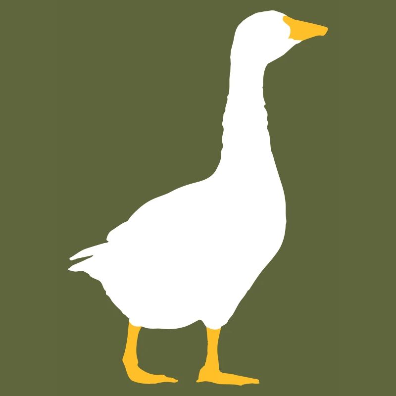 Design goose silhouette