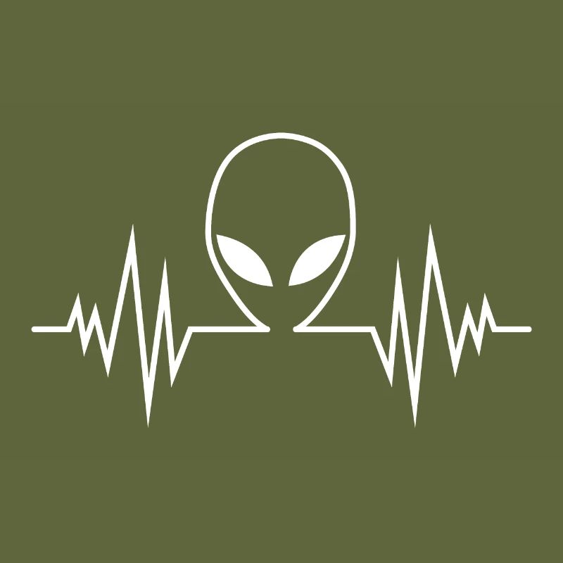 Herzschlag mit Alien