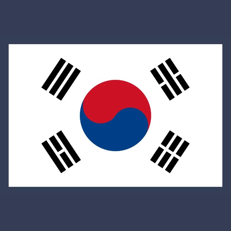 Drapeau de la Corée du Sud