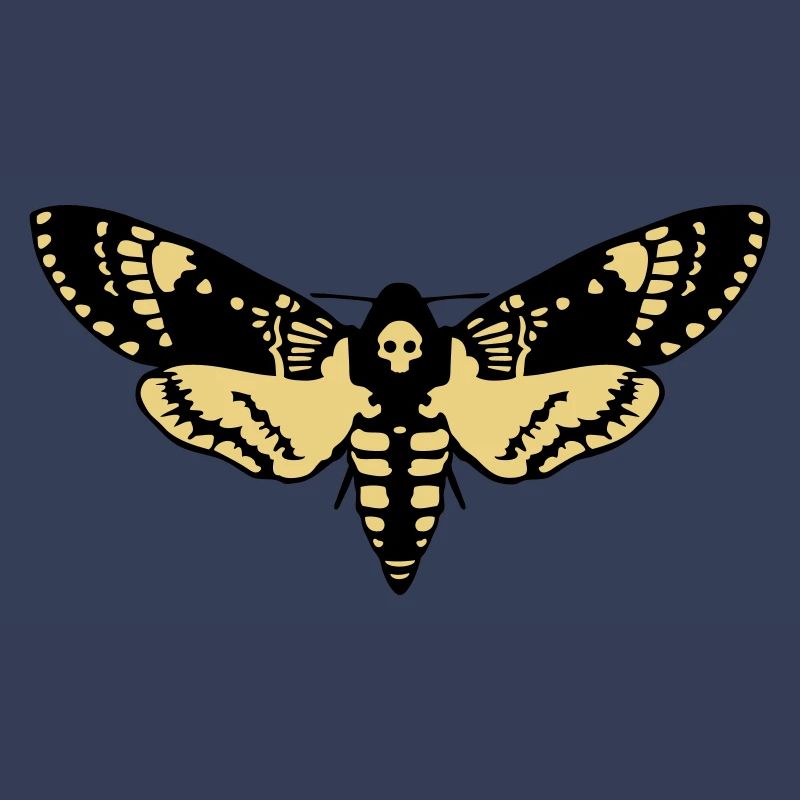Sphinx Schädel butterfly skull