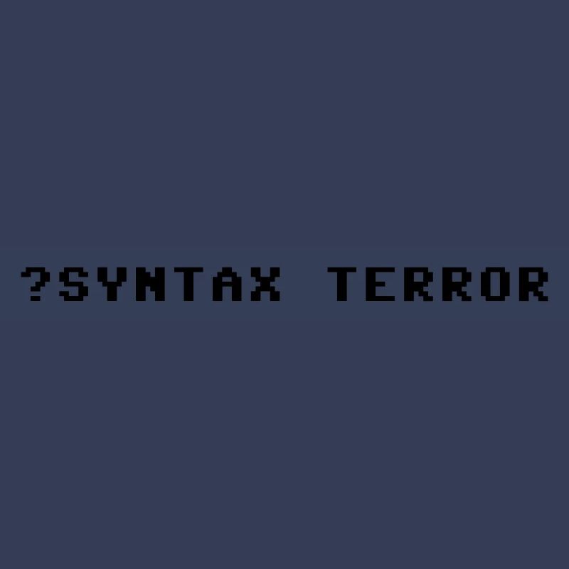 Syntax Terror
