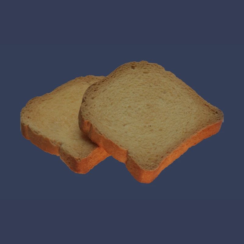 Artificial toast bread design