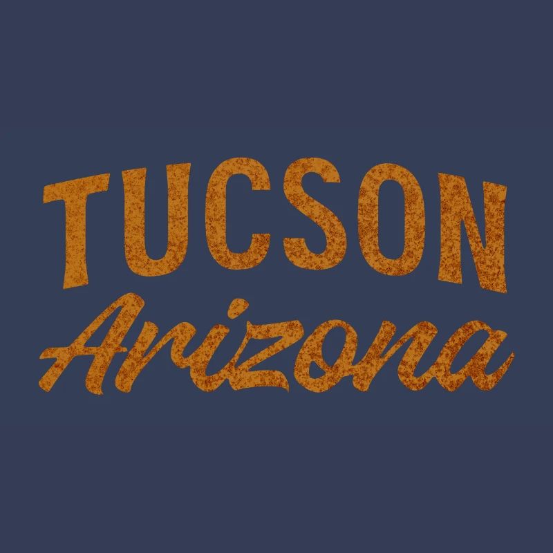 Tucson Arizona Rustic Script