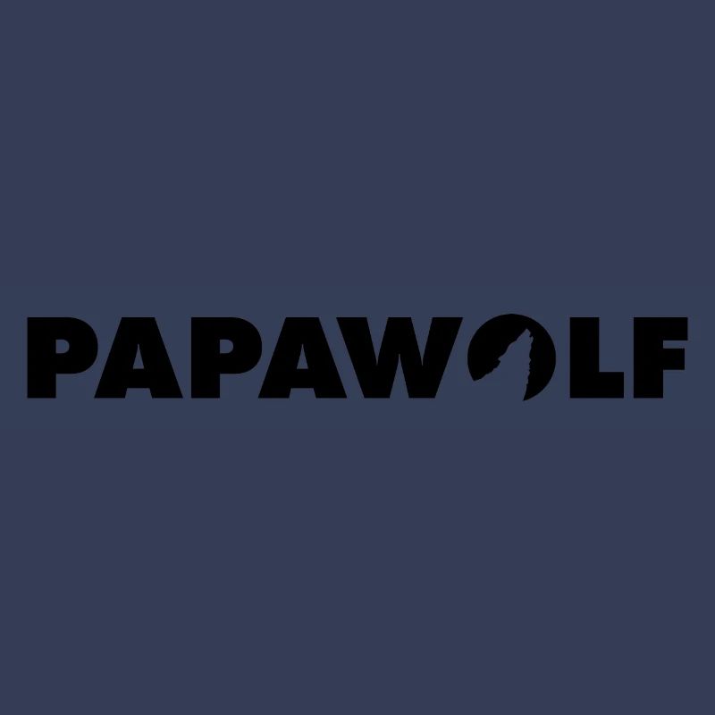 Papawolf lettering