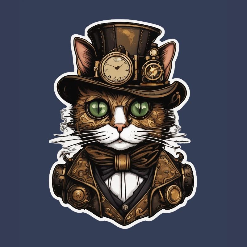 Steampunk Cat 01