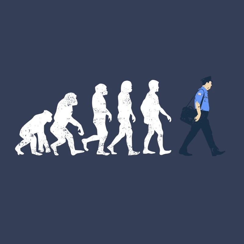 Postman evolution gift job occupation post letter