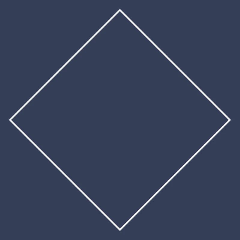 Square at an angle
