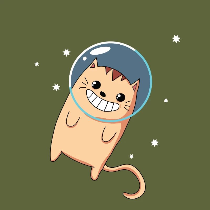 Cat - Outer Space - Kitten - Outer Space