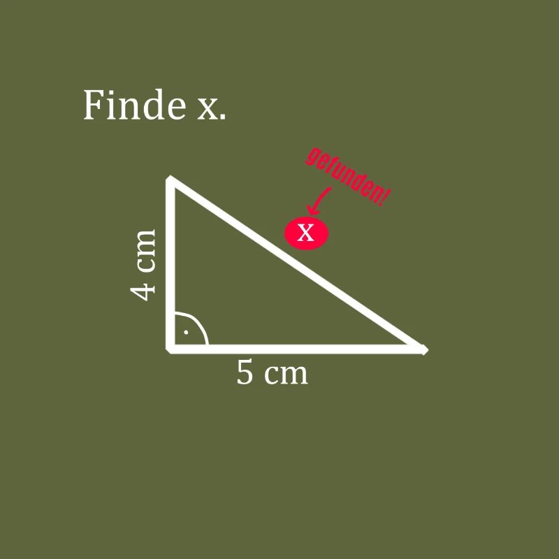 Find x Math Triangle