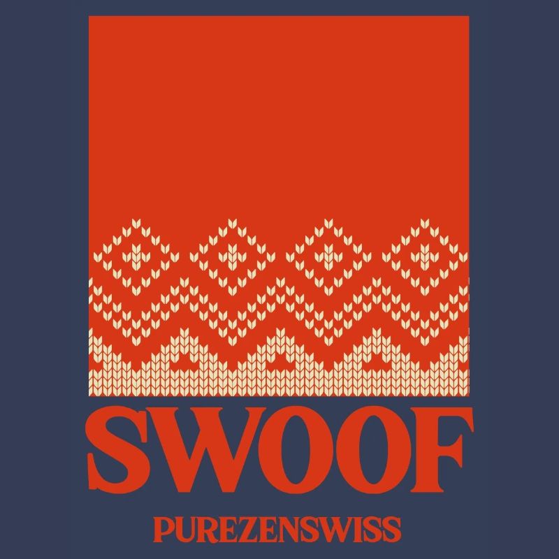 Nordic Knitting Pattern Red