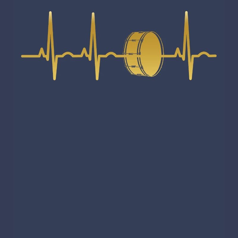 evolution ekg heartbeat drum drum drums