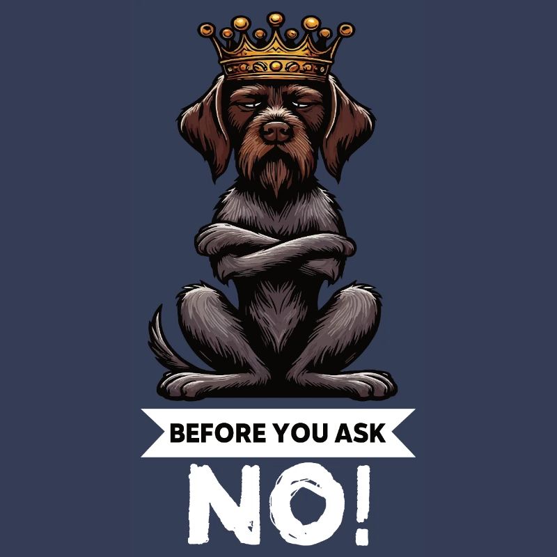 Before You Ask Deutsch Drahthaar Drahthaarhalter