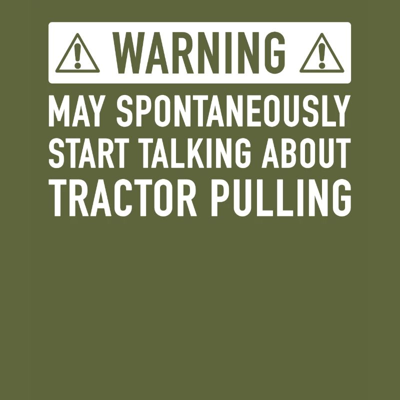 Funny Tractor Pulling-Geschenk-Idee