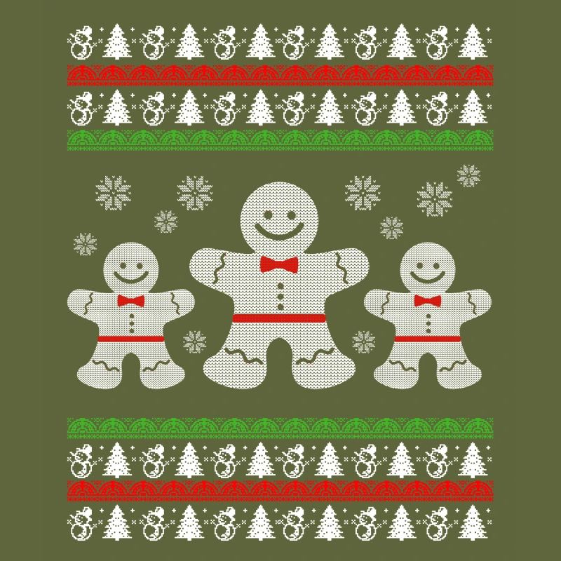 Petits gâteaux de Noël vilain petit cadeau de Noël Pull