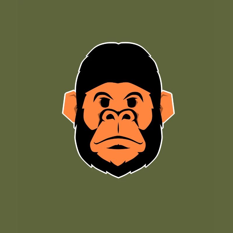 Affe - Gorilla - Gesicht - Tier - Geschenk