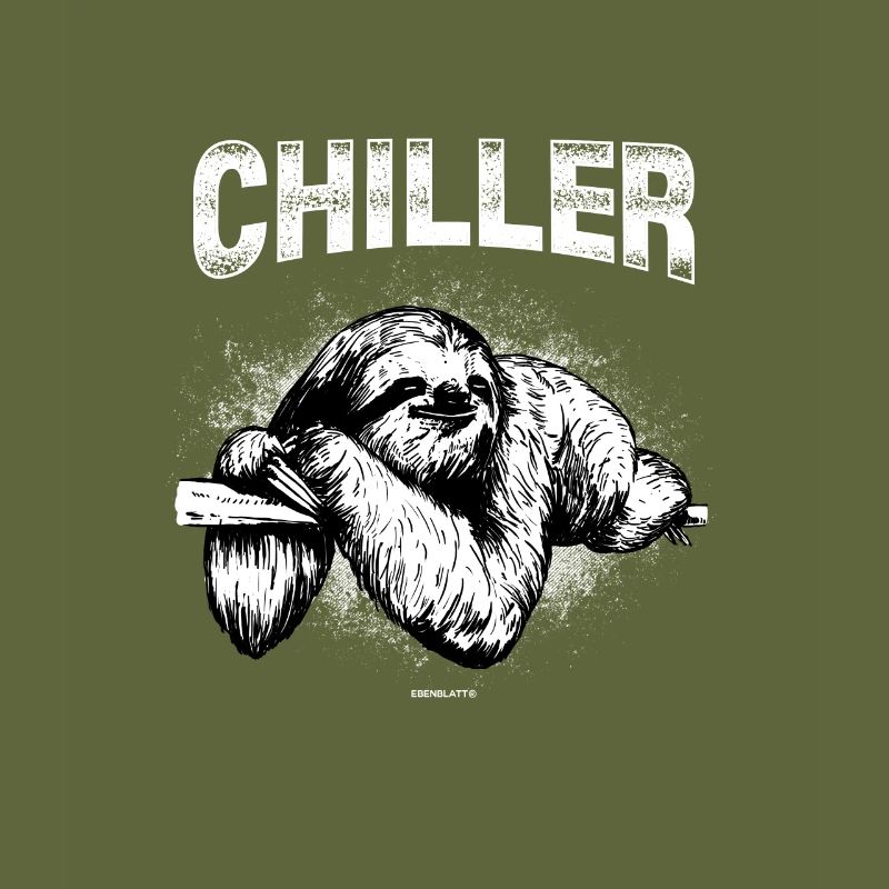 CHILLER Faultier Sloth Geschenk