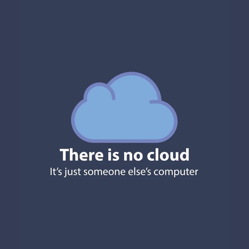 there is no cloud