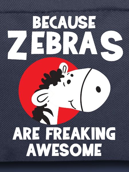 Zebra - Zebras - Zebrafan - Geschenk - Awesome
