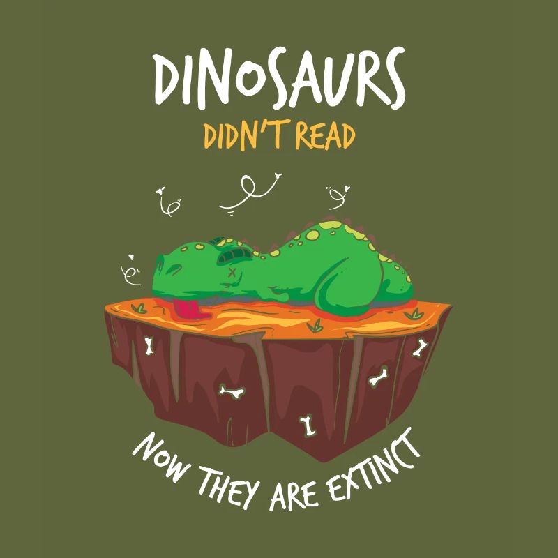 Read: Dinosaurs have not read