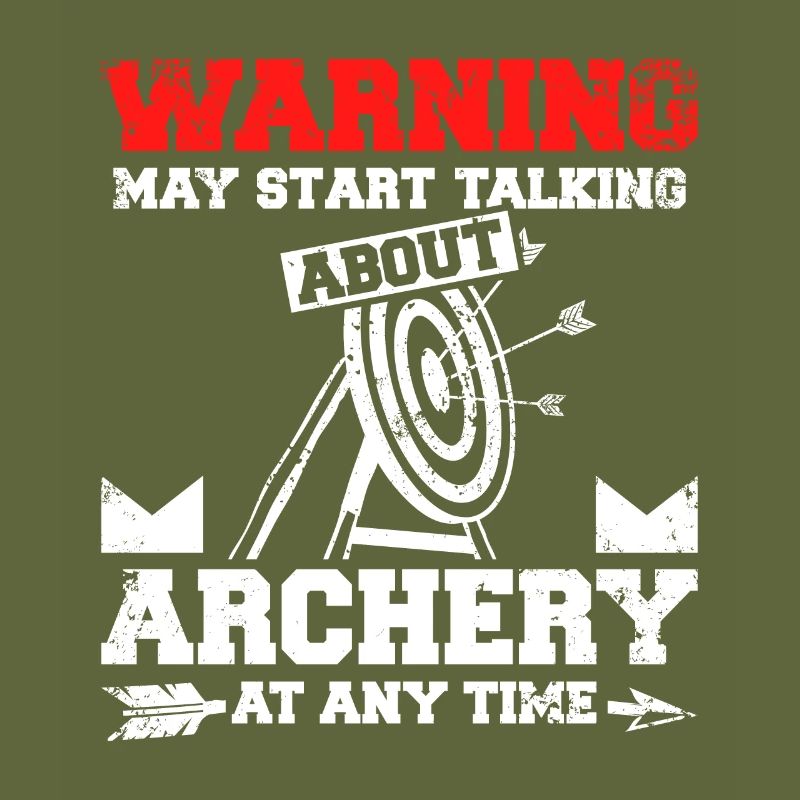 Start talking about archery at any time