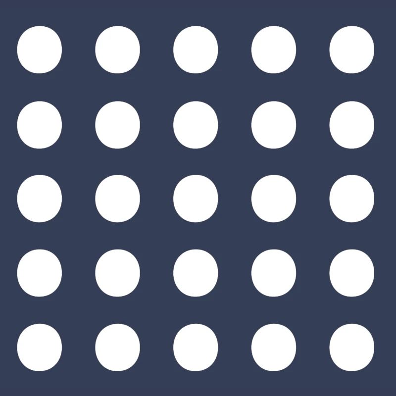 white dots