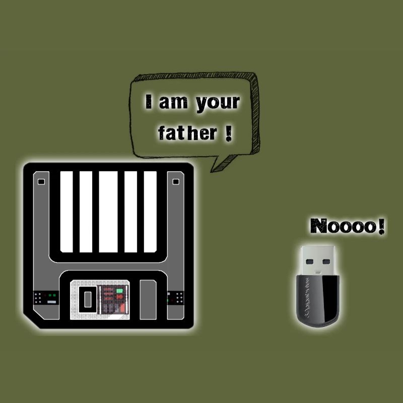 Diskette auf USB-Stick