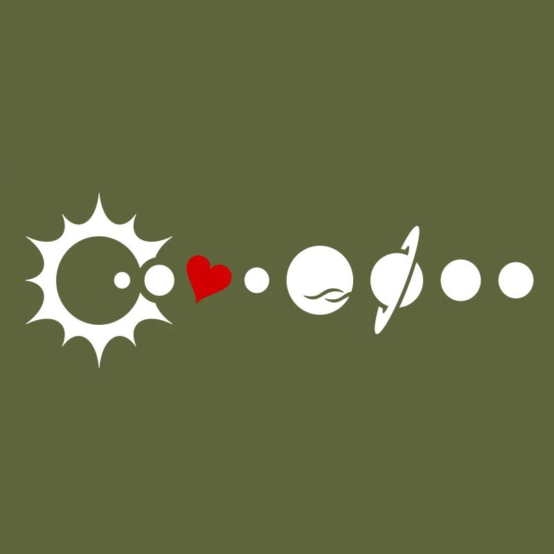 Solar System (Earth is Love) (Vector)
