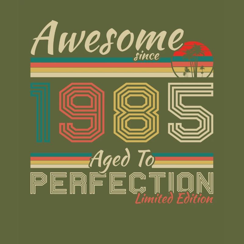 1985 Vintage-Retro-Geburtstagsgeschenk