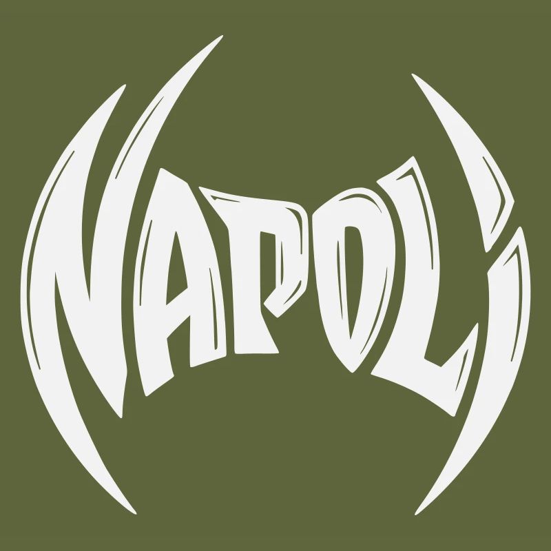 Napoli Crest Typography