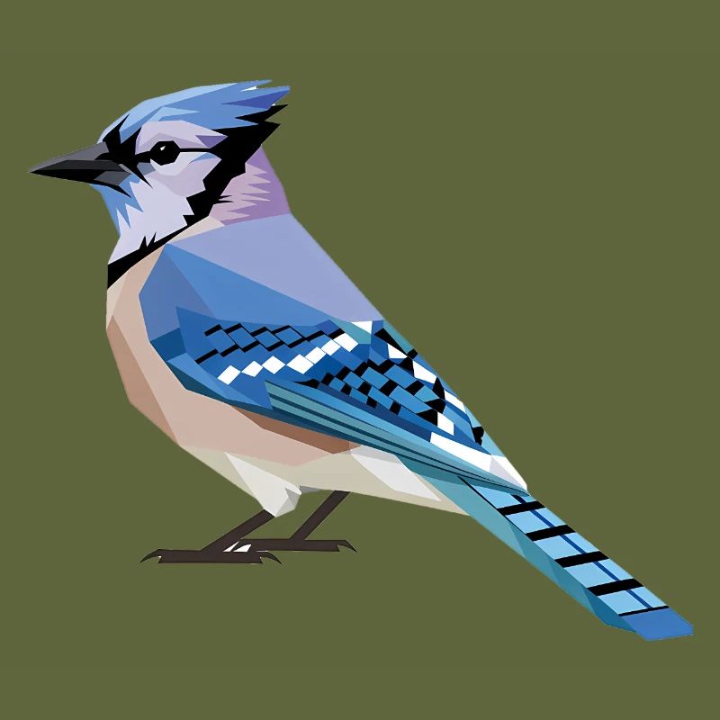 Blue Bird - Cool Bird Logo