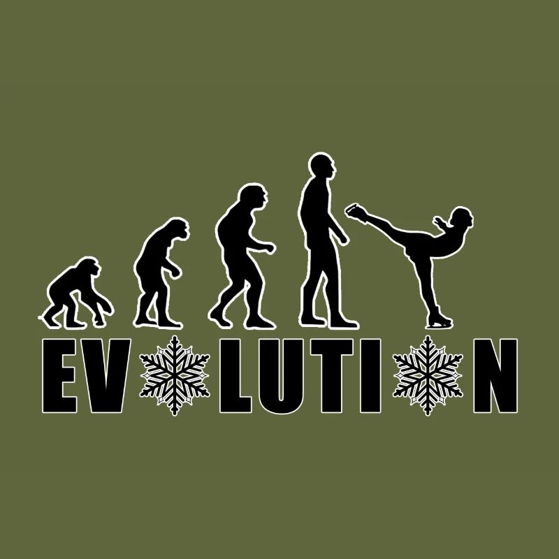 EVOLUTION EISKUNSTLAUF WINTER SCHNEE