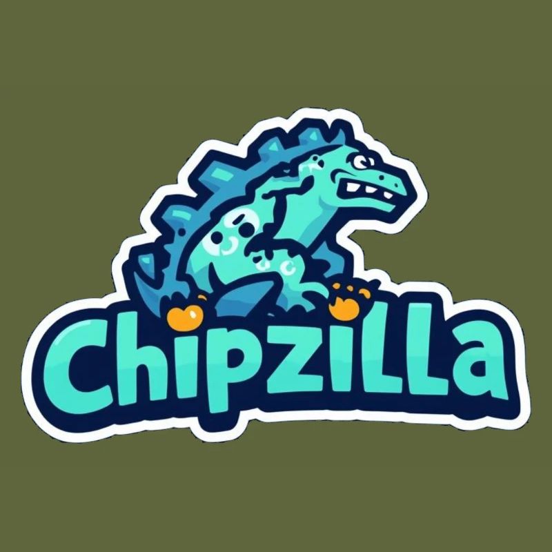 Chipzilla Dino Tee
