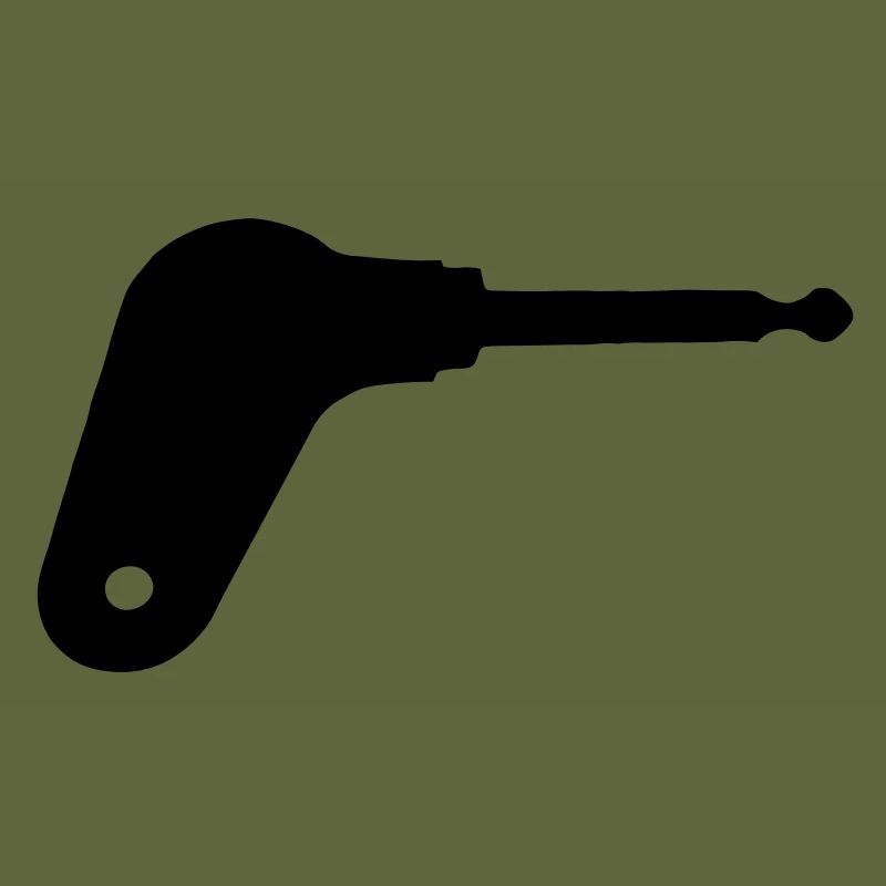 Oldtimer tractor ignition key