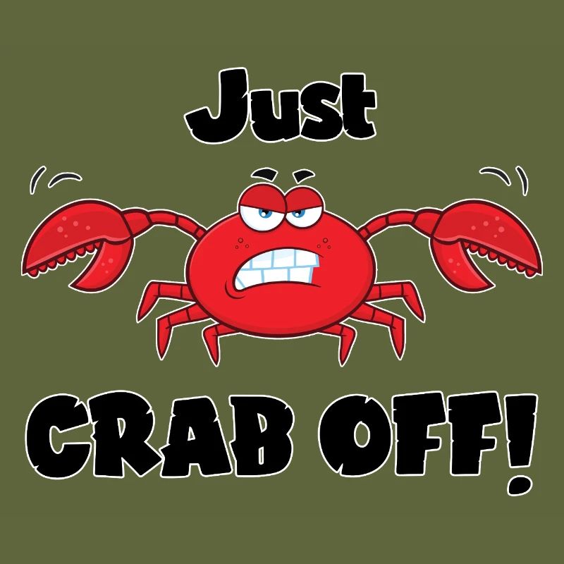 Einfach abhacken! - Eine gefährliche Krabbe, oder vielleicht eine lustige?