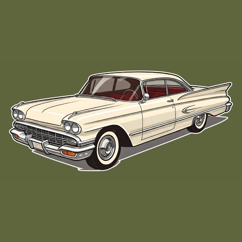 Klassischer Oldtimer - Elegantes Retro-Autodesign