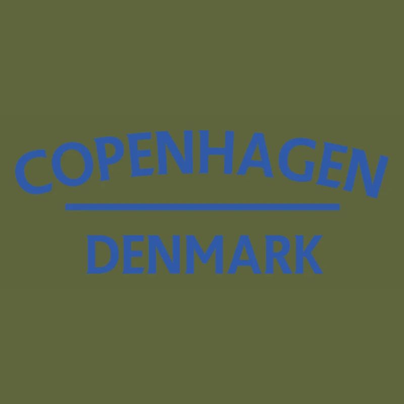 Copenhague – Danemark Textdesign