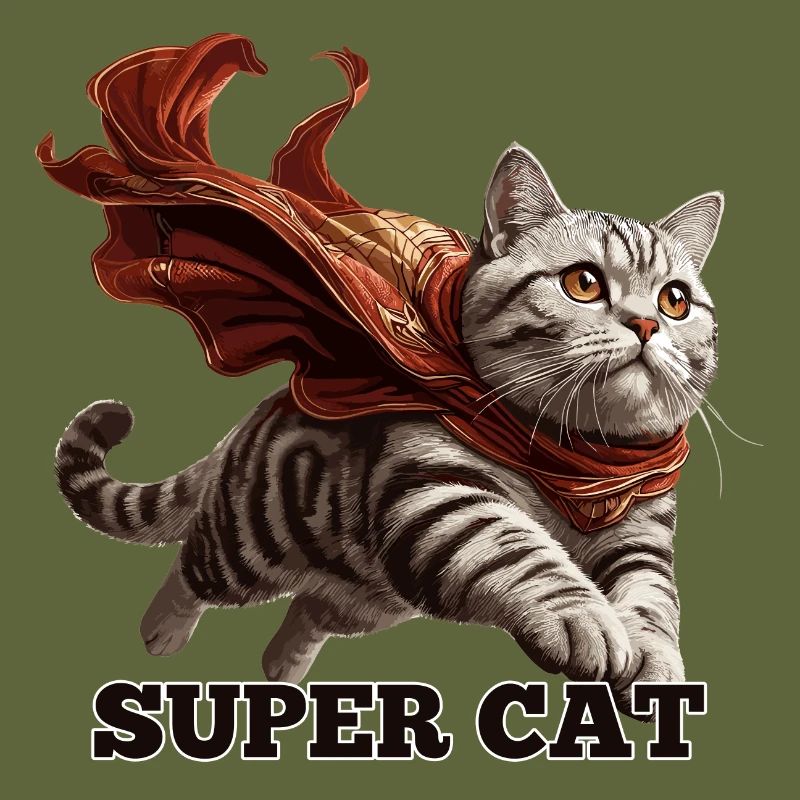 Super Katze Britisch Kurzhaar BKH getigert