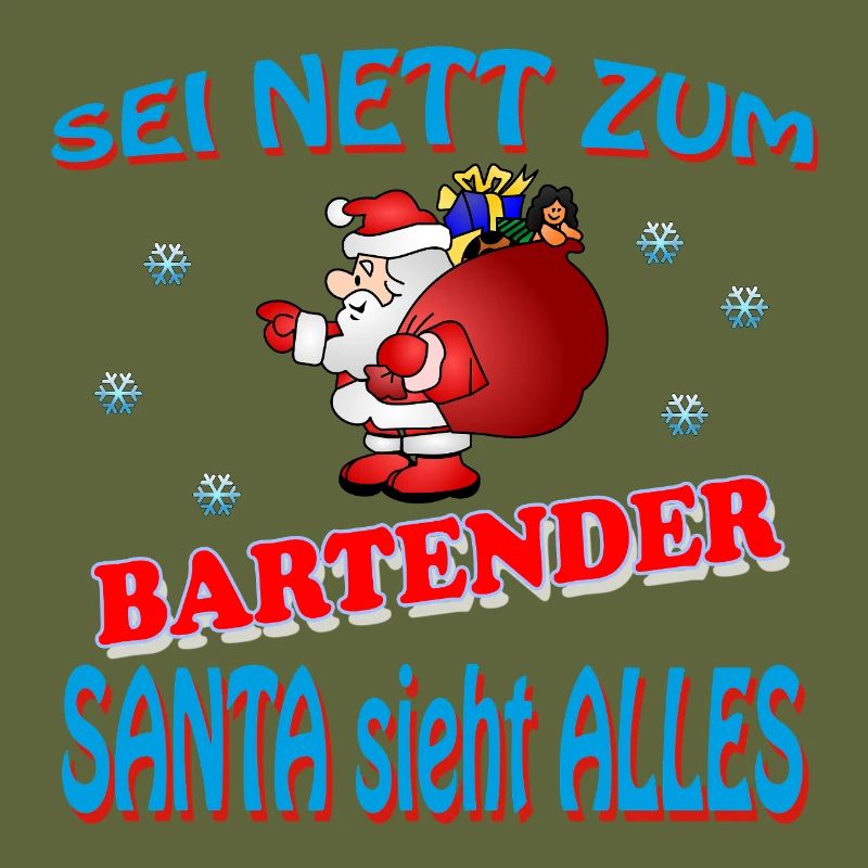 SANTA BARTENDER