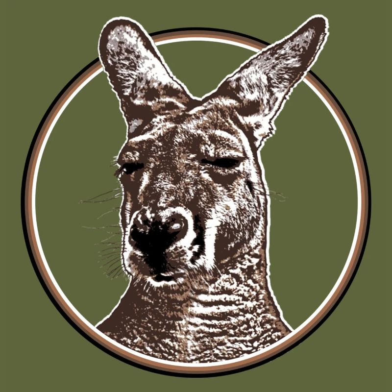 Kangaroo head