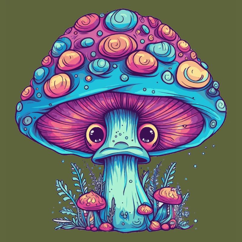 Psychedelic Mushroom - Magic Mushroom