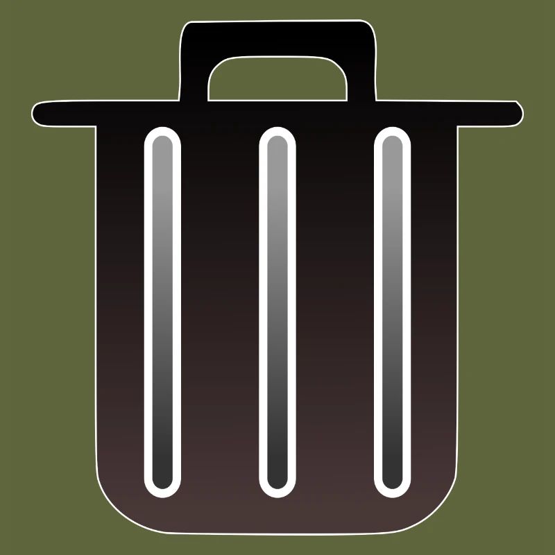 GARBAGE TRASH CAN