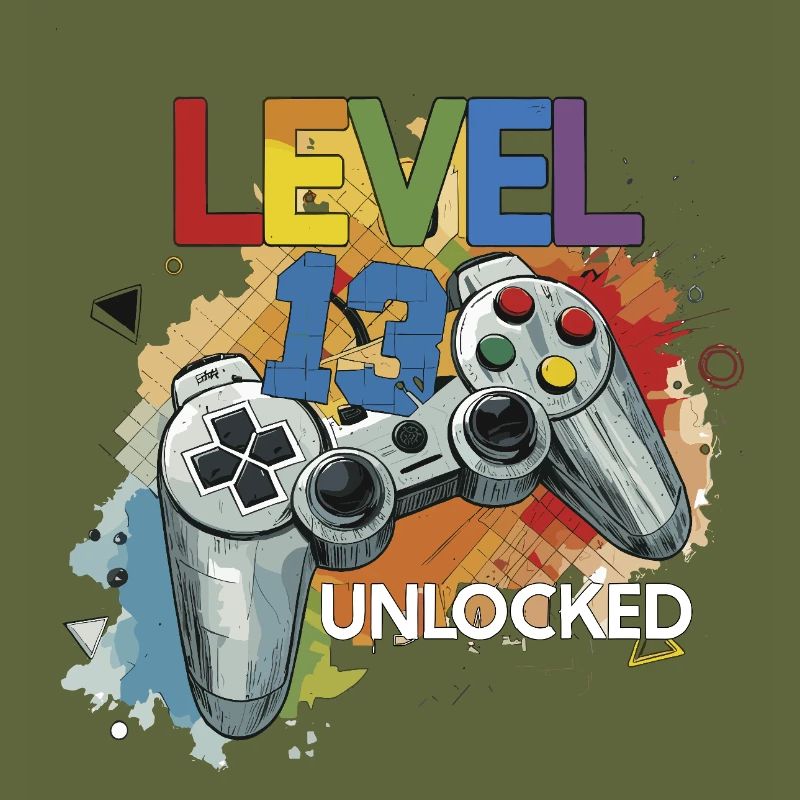 Level 13 Freigeschaltet Controller Graffiti Geburt