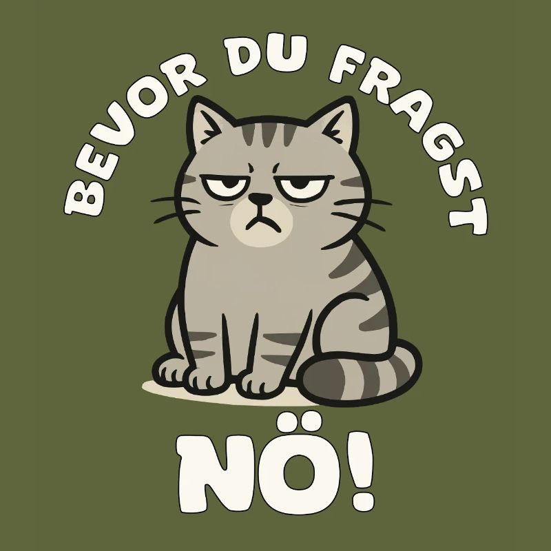 Grim Cat No Before You Ask