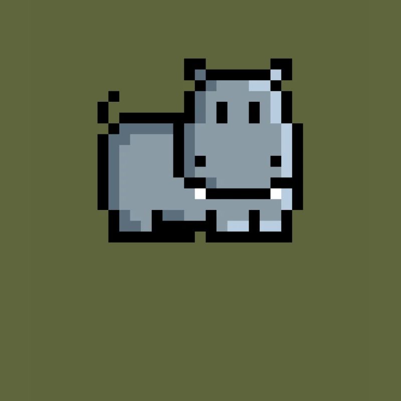 Retro Hippo